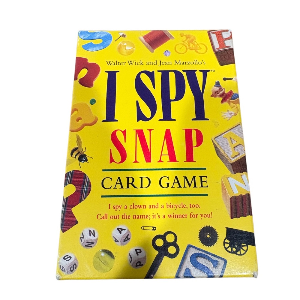 I Spy Snap Card Game